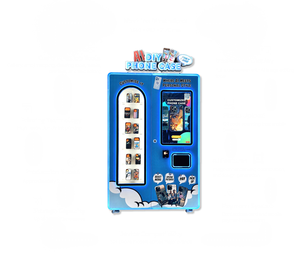 Smart phone case kiosk